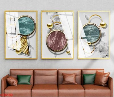 Tải file File tranh bộ hiện đại HD6169 (ảnh gốc) in tranh kính