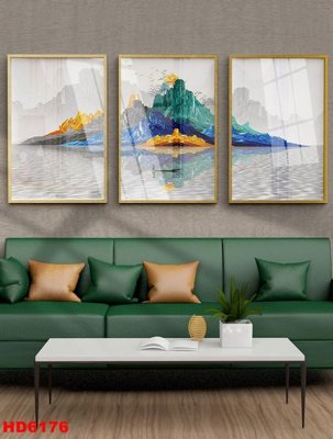 File in ấn File tranh bộ hiện đại HD6176 chuyên nghiệp