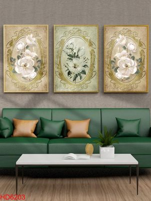 Hình ảnh file gốc in lụa File tranh bộ hiện đại HD6203