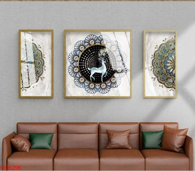 File gốc File tranh bộ hiện đại HD6296 (thiết kế) độc quyền