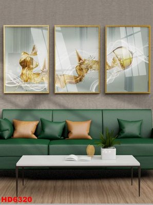 Ảnh gốc File tranh bộ hiện đại HD6320 (độ nét cao) in tráng gương