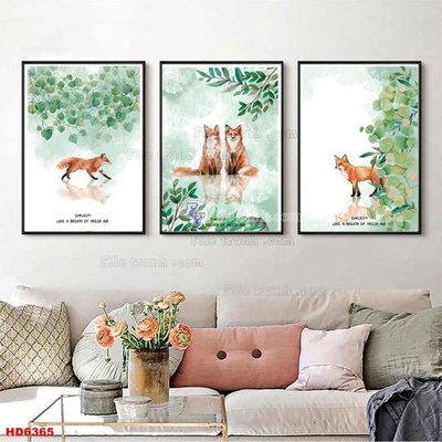 File gốc File tranh bộ hiện đại HD6365 (dành cho quảng cáo)