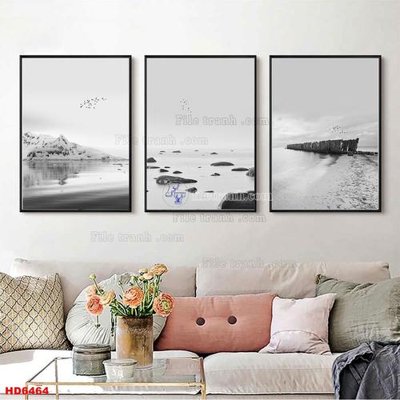 File tranh trang trí File tranh bộ hiện đại HD6464 (tải file gốc)