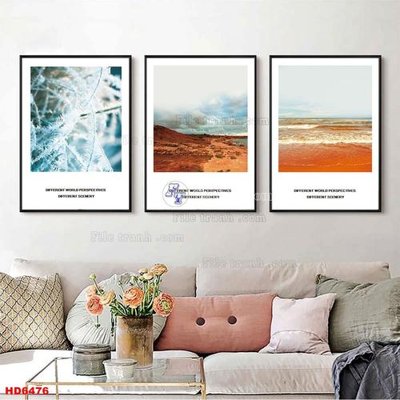 Tải file gốc File tranh bộ hiện đại HD6476 (bản PSD) gốc