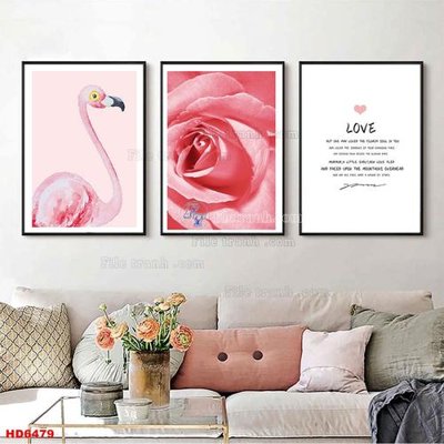 File in trần File tranh bộ hiện đại HD6479 (file gốc) phong thủy