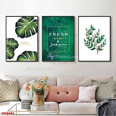 Tải file gốc File tranh bộ hiện đại HD6484 (in khổ lớn) không vỡ