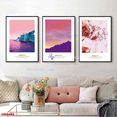 Tải file File tranh bộ hiện đại HD6486 (gốc) chủ đề tâm linh