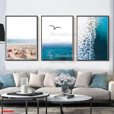 File in trần File tranh bộ hiện đại HD6505 (bản gốc) trời sao