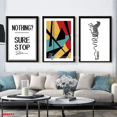 File PSD File tranh bộ hiện đại HD6511 (gốc) cho in quảng cáo