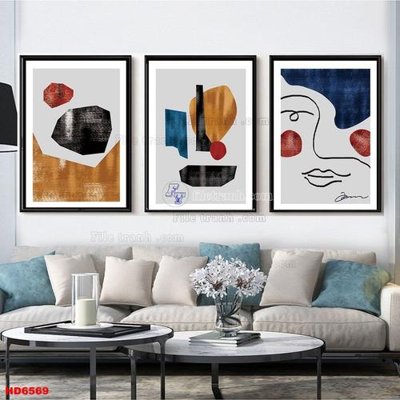 Tải file gốc File tranh bộ hiện đại HD6569 (để in lụa)