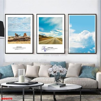 File gốc in ấn File tranh bộ hiện đại HD6576 chất lượng vượt trội