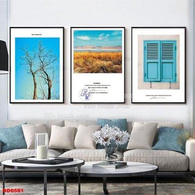 File in ấn cao cấp File tranh bộ hiện đại HD6581 (file gốc)