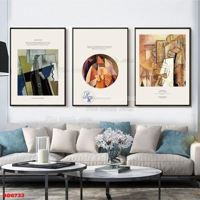 File tranh trang trí File tranh bộ hiện đại HD6733 (file gốc)