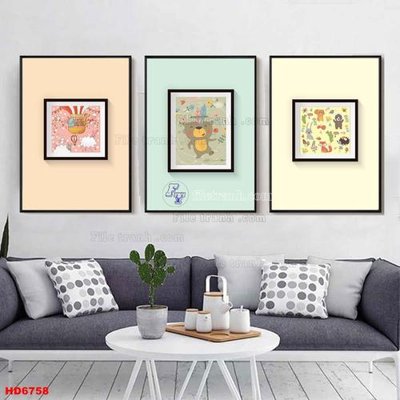 File gốc File tranh bộ hiện đại HD6758 (PNG) không nền chất lượng