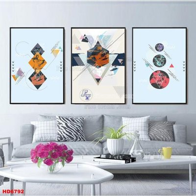 File gốc in mica File tranh bộ hiện đại HD6792 chất lượng