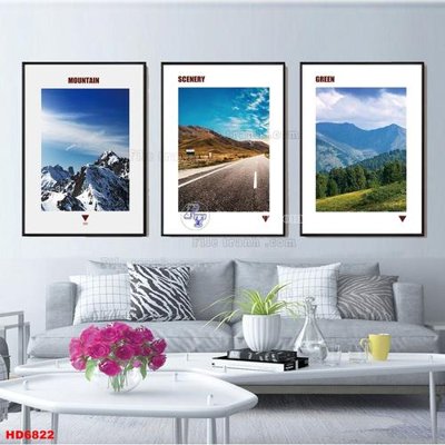 File tranh File tranh bộ hiện đại HD6822 (ảnh gốc) in trần xuyên sáng