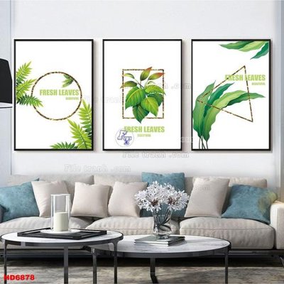 File in lụa File tranh bộ hiện đại HD6878 (phong cảnh) File tranh bộ hiện đại HD6878