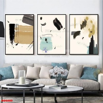 Download file File tranh bộ hiện đại HD6889 (gốc) in mica ốp bếp