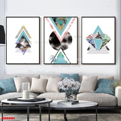 File in ấn File tranh bộ hiện đại HD6904 (bản gốc) từ file gốc