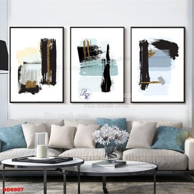 File in trần File tranh bộ hiện đại HD6907 (bản gốc) 5D