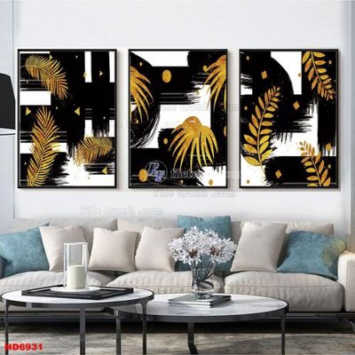 Chi tiết file gốc File tranh bộ hiện đại HD6931 (cho in tráng gương)