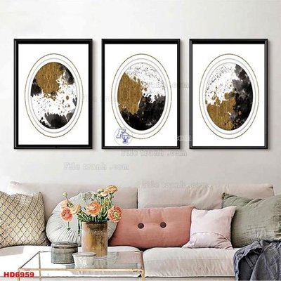 File in trần File tranh bộ hiện đại HD6959 (bản gốc) 5D