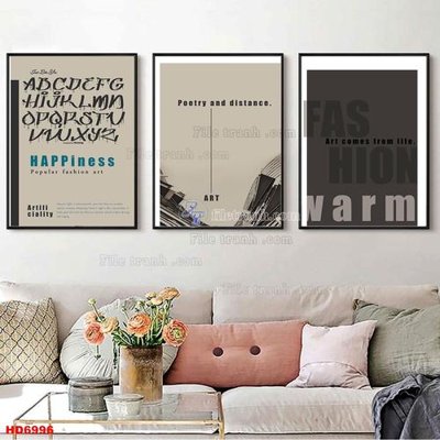 File gốc File tranh bộ hiện đại HD6996 (bản quyền) cho in ấn