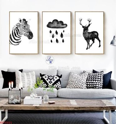 File gốc File bộ tranh treo hiện đại HD70021 (dành cho trang trí nội thất)