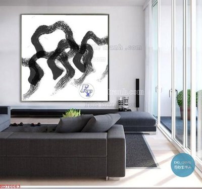 File in trần File bộ tranh treo hiện đại HD70063 (file gốc) xuyên sáng