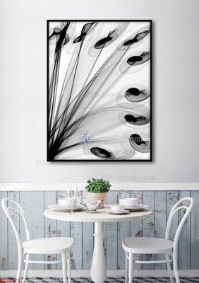 File tranh quảng cáo File bộ tranh treo hiện đại HD70072 (file gốc) chuyên nghiệp