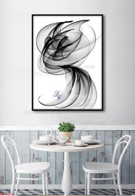 File PSD File bộ tranh treo hiện đại HD70078 (gốc) tách lớp chi tiết