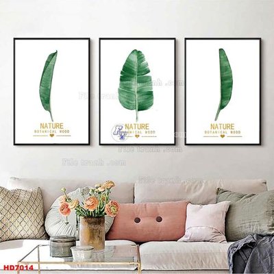 File tranh gốc in trần nhà File tranh bộ hiện đại HD7014 3D