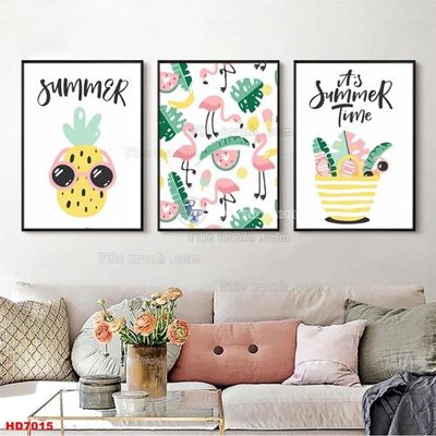 File in ấn File tranh bộ hiện đại HD7015 chuyên nghiệp