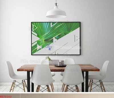 File tranh trang trí File bộ tranh treo hiện đại HD70162 (file gốc)