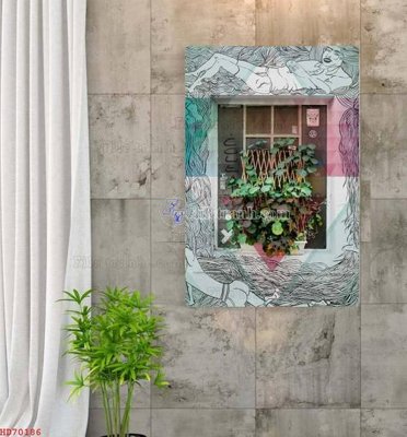 File PSD File bộ tranh treo hiện đại HD70186 (bản gốc) dễ dàng edit