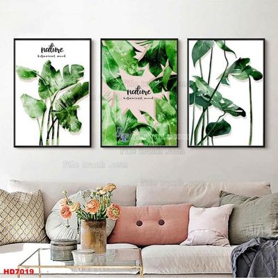 File gốc File tranh bộ hiện đại HD7019 (cho in ấn) từ kho Filetranh