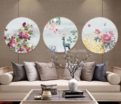 Tải file File bộ tranh treo hiện đại HD70293 (gốc) in tranh tráng gương