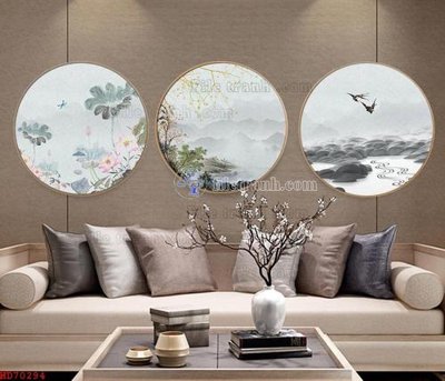 File gốc File bộ tranh treo hiện đại HD70294 (thiết kế) độc quyền