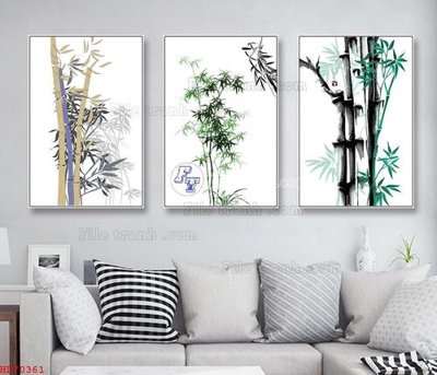 Cung cấp file tranh gốc File bộ tranh treo hiện đại HD70361 độc quyền