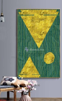 File tranh File bộ tranh treo hiện đại HD70422 (ảnh gốc) in trần xuyên sáng