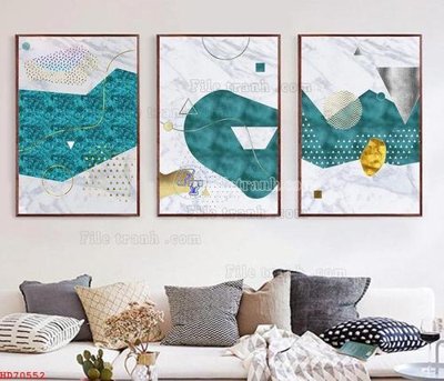 File tranh File bộ tranh treo hiện đại HD70552 (gốc) chủ đề thiên nhiên