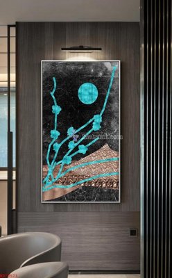 Cung cấp file tranh gốc File bộ tranh treo hiện đại HD70571 độc quyền