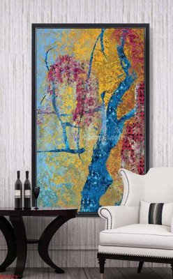 File tranh File bộ tranh treo hiện đại HD70578 (gốc) chủ đề thiên nhiên