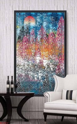 Tải xuống file tranh gốc File bộ tranh treo hiện đại HD70579 (PSD/TIFF)