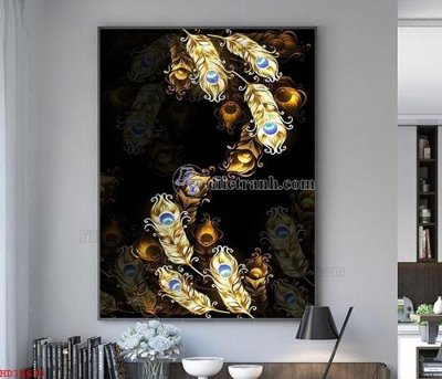 File in trần File bộ tranh treo hiện đại HD70635 (bản gốc) trời sao