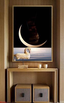 File tranh File bộ tranh treo hiện đại HD70650 (gốc) chủ đề thành phố