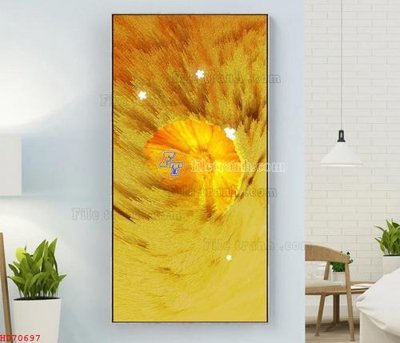 File ảnh File bộ tranh treo hiện đại HD70697 (gốc) trang trí khách sạn