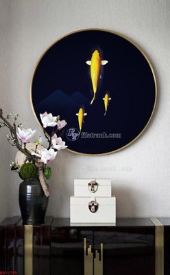 File tranh File bộ tranh treo hiện đại HD70705 (ảnh gốc) in trần 3D