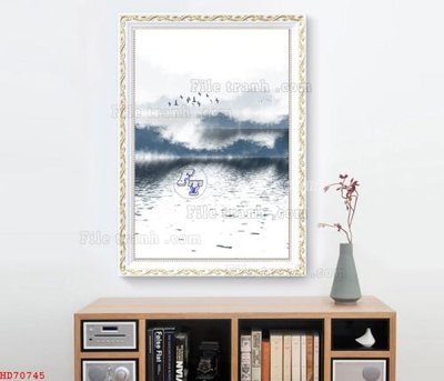 File gốc File bộ tranh treo hiện đại HD70745 (cho in ấn) từ kho Filetranh