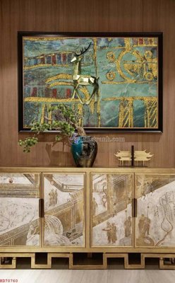 Hình ảnh gốc File bộ tranh treo hiện đại HD70760 (để in khổ lớn)